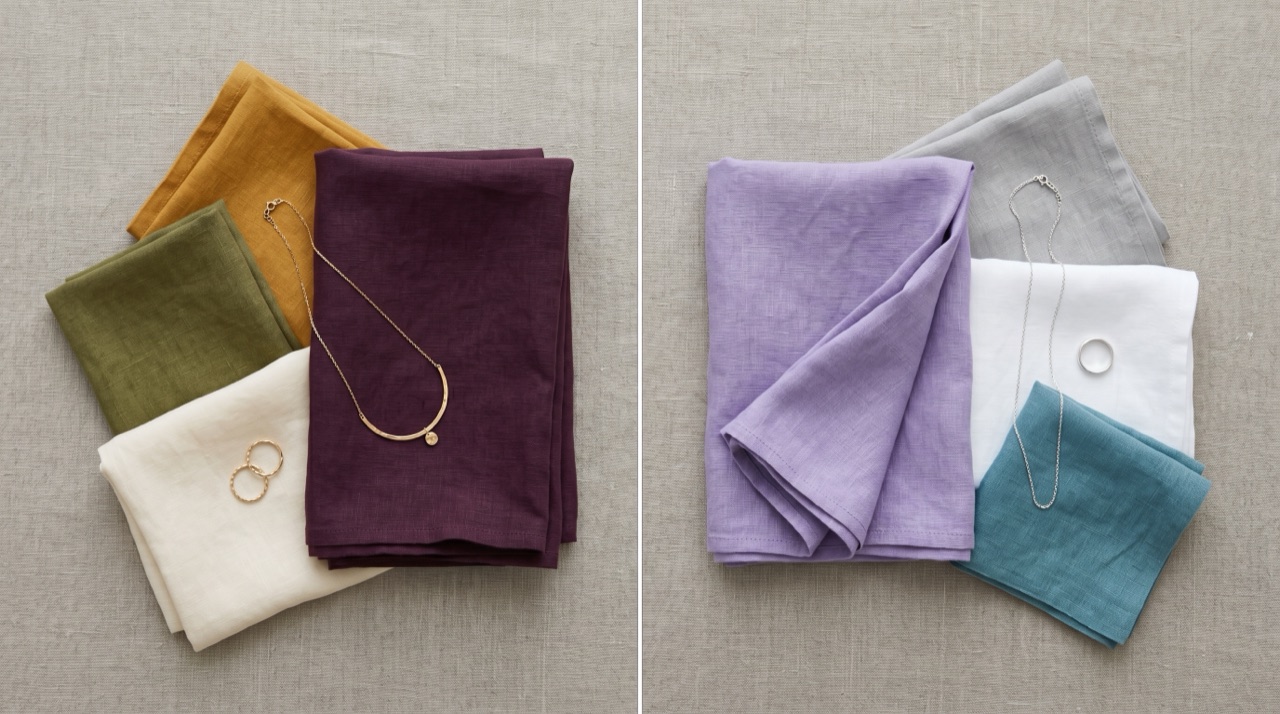 Warm undertones pair purple with gold, olive, and cream; cool undertones pair it with silver, white, and teal